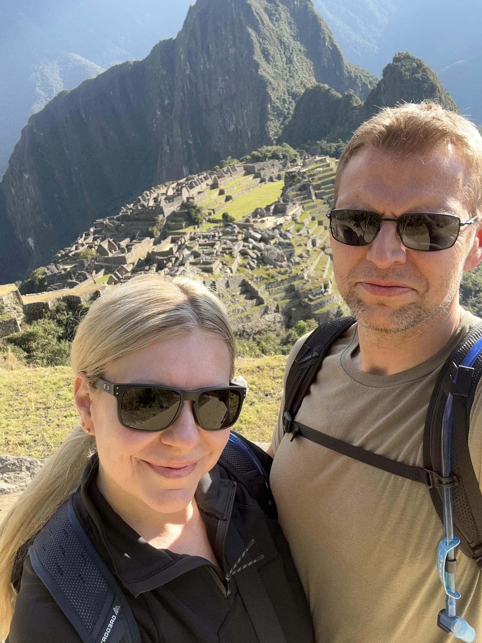 Jeremy Tillman and Elizabeth Goodson got engaged in June at Machu Picchu in Peru (Beth Goodson/Facebook)