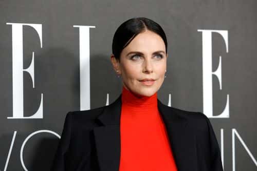 Charlize Theron attends ELLE's 29th Annual Women in Hollywood celebration presented by Ralph Lauren, Amyris and Lexus at Getty Center on October 17, 2022 in Los Angeles, California.