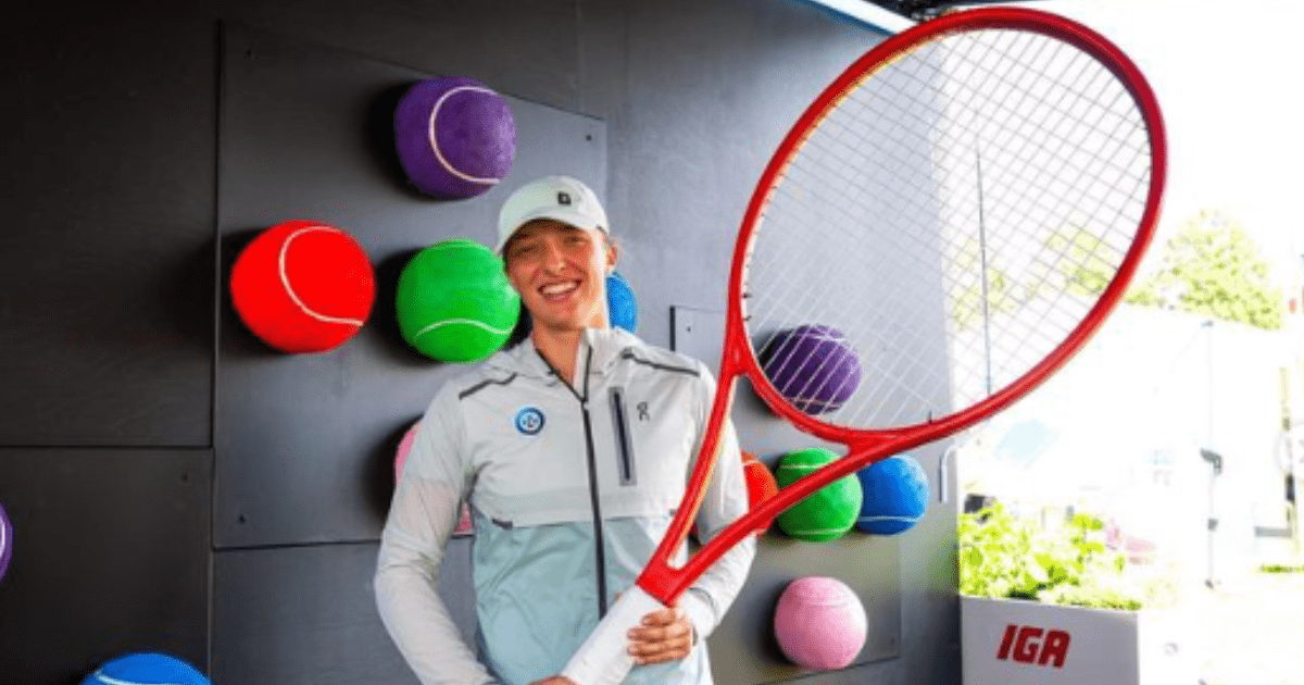 Iga Swiatek's height is not very different from her contemporaries (Instagram/ @iga.swiatek)