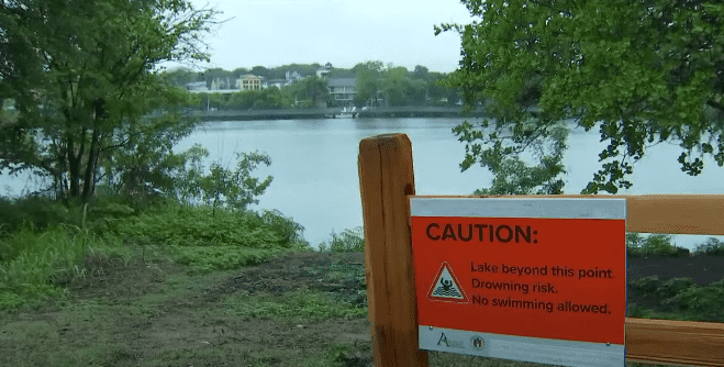 John Christopher Hays-Clark was the fourth man to be found dead in Lady Bird Lake (screenshot from Fox 7 Austin/YouTube)