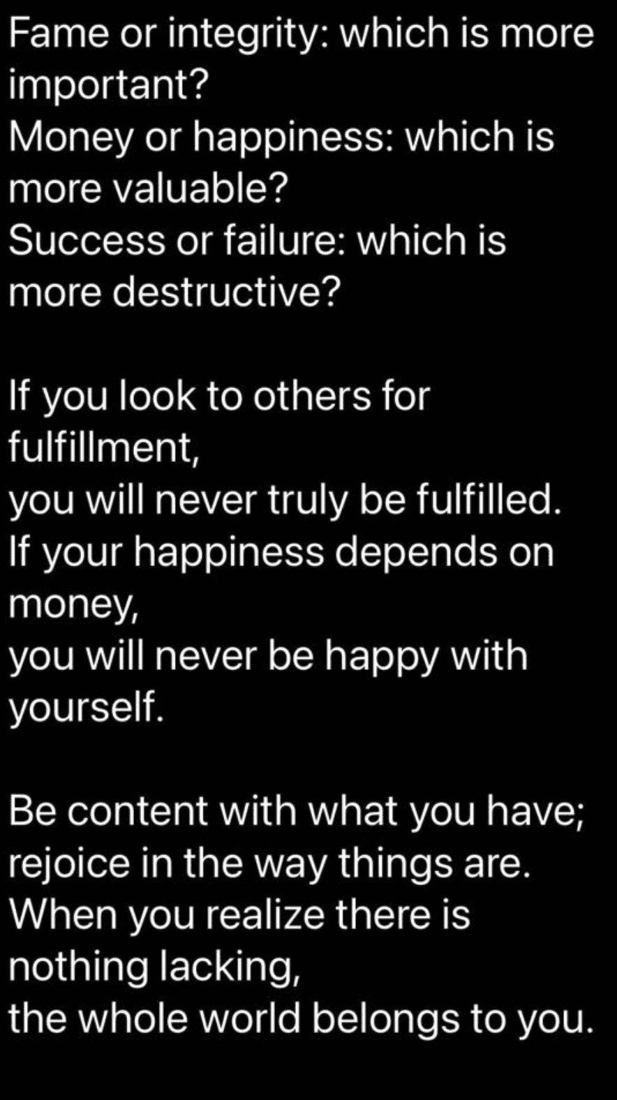 Ava Monroe also shared a cryptic post talking about 'money' and 'fame' on her Instagram story (@sarahaines/Instagram)