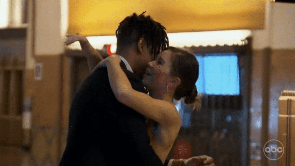 Nate and Gabby on their first one-on-one date in 'The Bachelorette' 2022 (ABC)