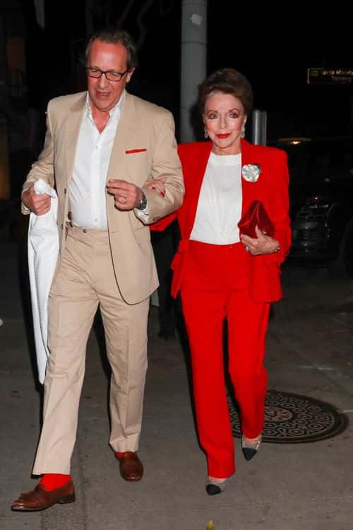 husband Percy Gibson on December 26 (Backgrid)