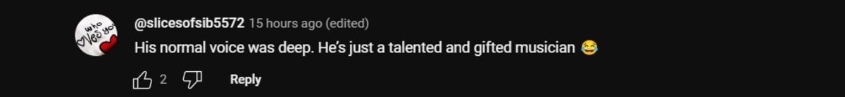 A user called out Joe Rogan's claims and asserted that Michael Jackson's voice was really deep (RiseUpNow/YouTube)