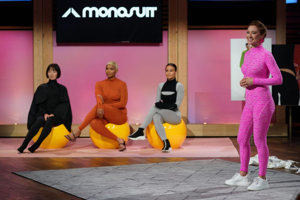 MONOSUIT founder Mia Murr in 'Shark Tank' Season 15 (ABC)