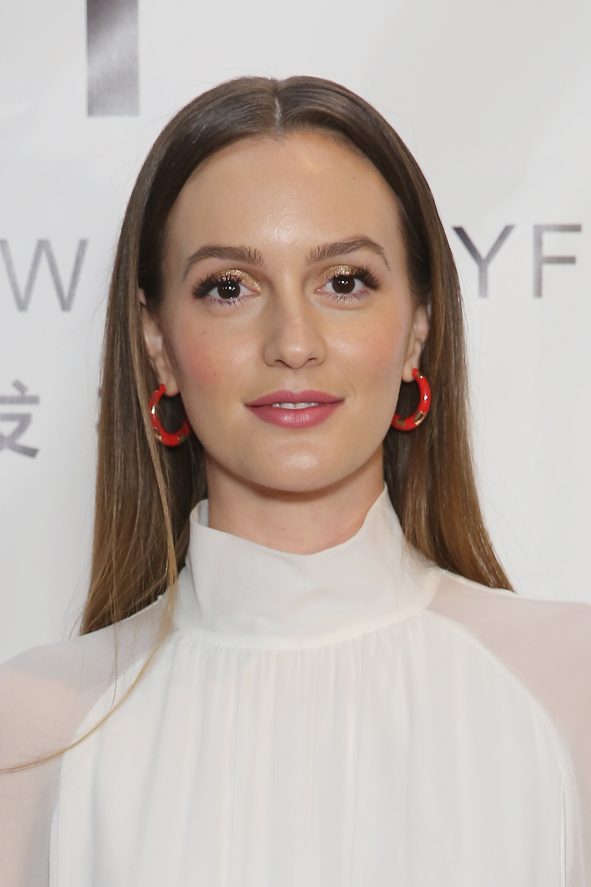 Actress, Leighton Meester, attends the Naersi fashion show during New York Fashion Week: The Shows at American Museum of Natural History on September 10, 2017 in New York City.