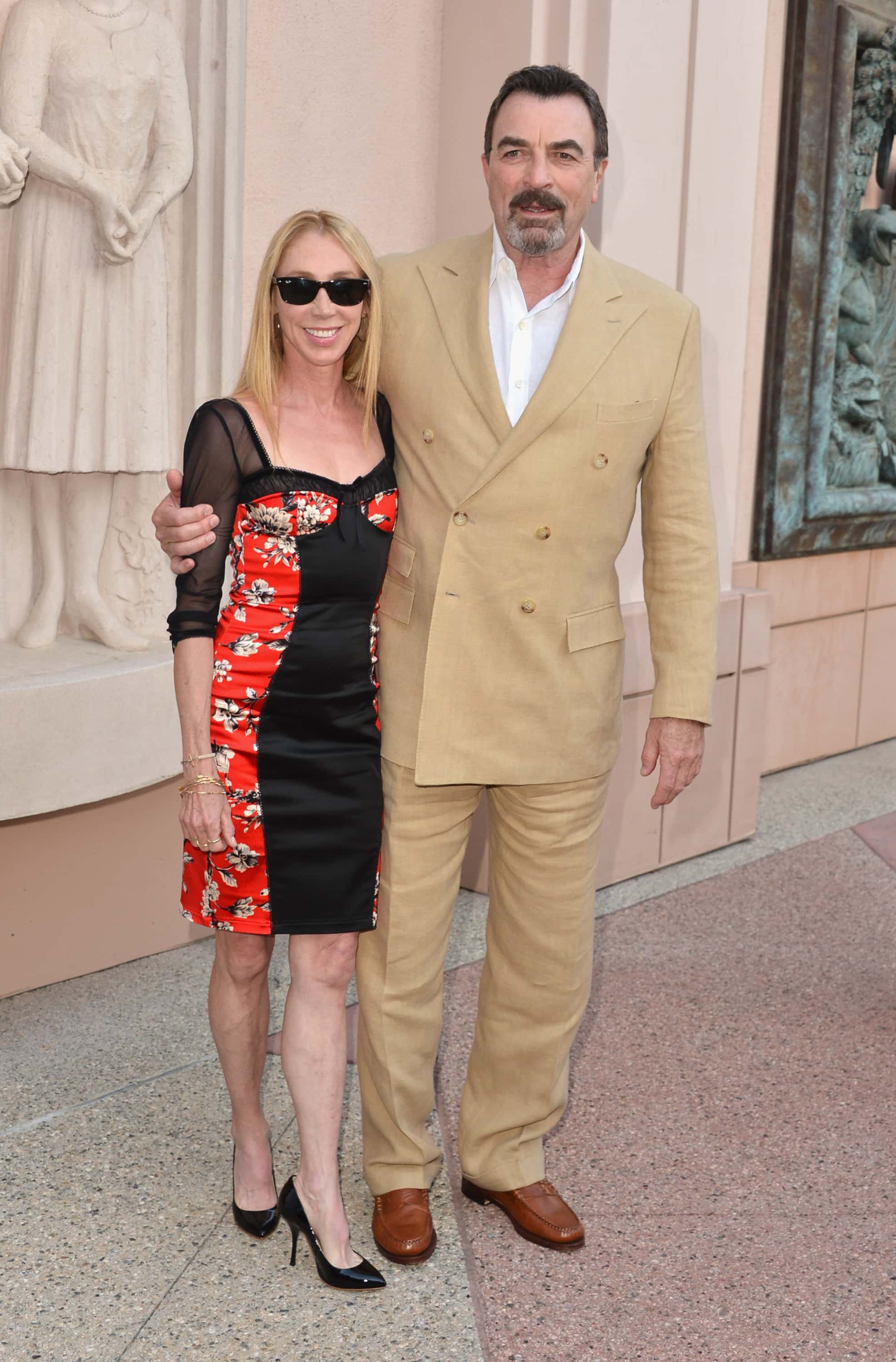 NORTH HOLLYWOOD, CA - JUNE 05:  Actors Jillie Mack and Tom Selleck arrive to a screening and panel d