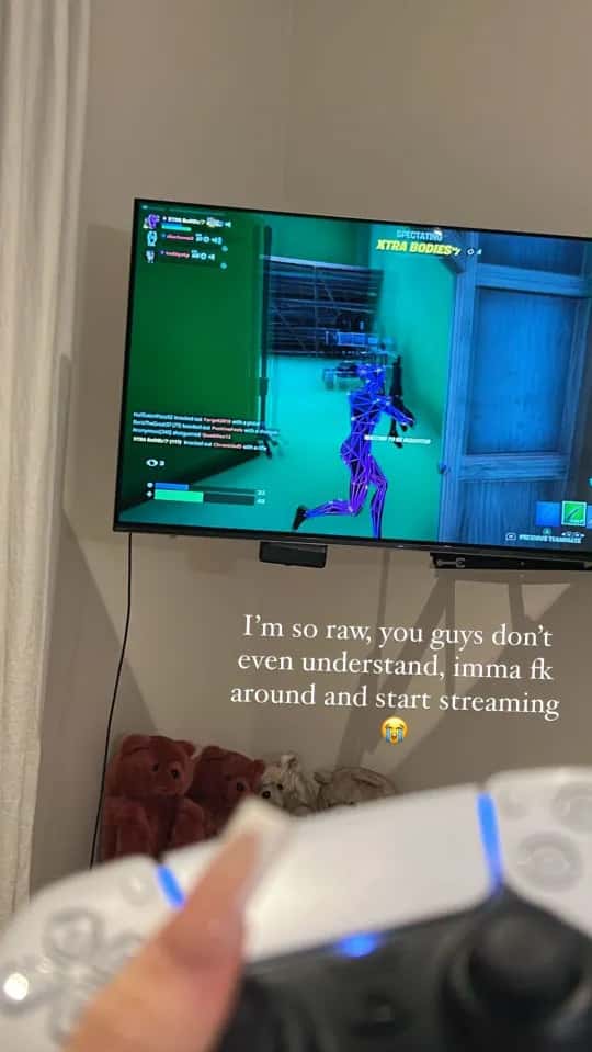 Her story that she posted late last night.