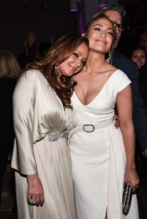 Leah Remini and Jennifer Lopez attend the 'Second Act' World Premiere After Party at West Edge on December 12, 2018 in New York City. (Photo by Daniel Zuchnik/Getty Images)