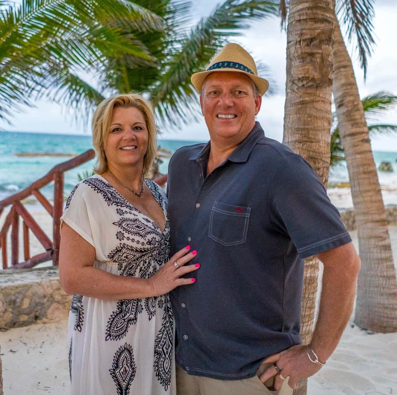 Duane Tabinski pictured with his wife Kristin Tabinski (Facebook/dtabinski)