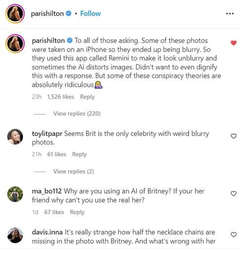 (parishilton/Instagram)