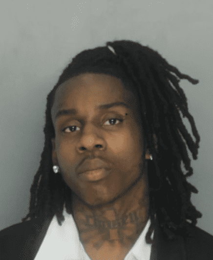 Polo G was previously arrested for allegedly assaulting a police officer in 2021, which his mother, Stacia Mac, claimed was the result of racial profiling (@WPLGLocal10/Youtube)