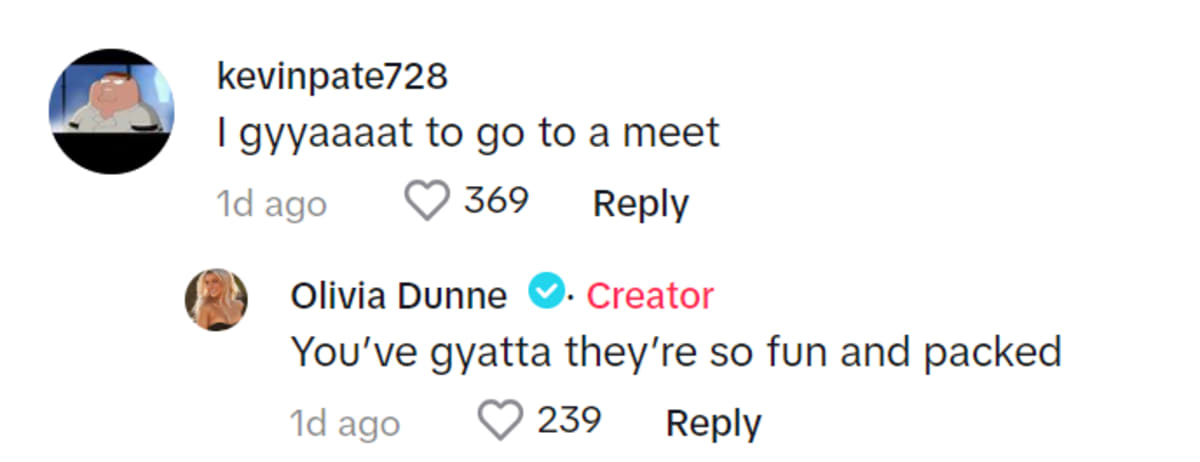 Comments on Livvy's Tiktok (@livvydunne/TikTok)