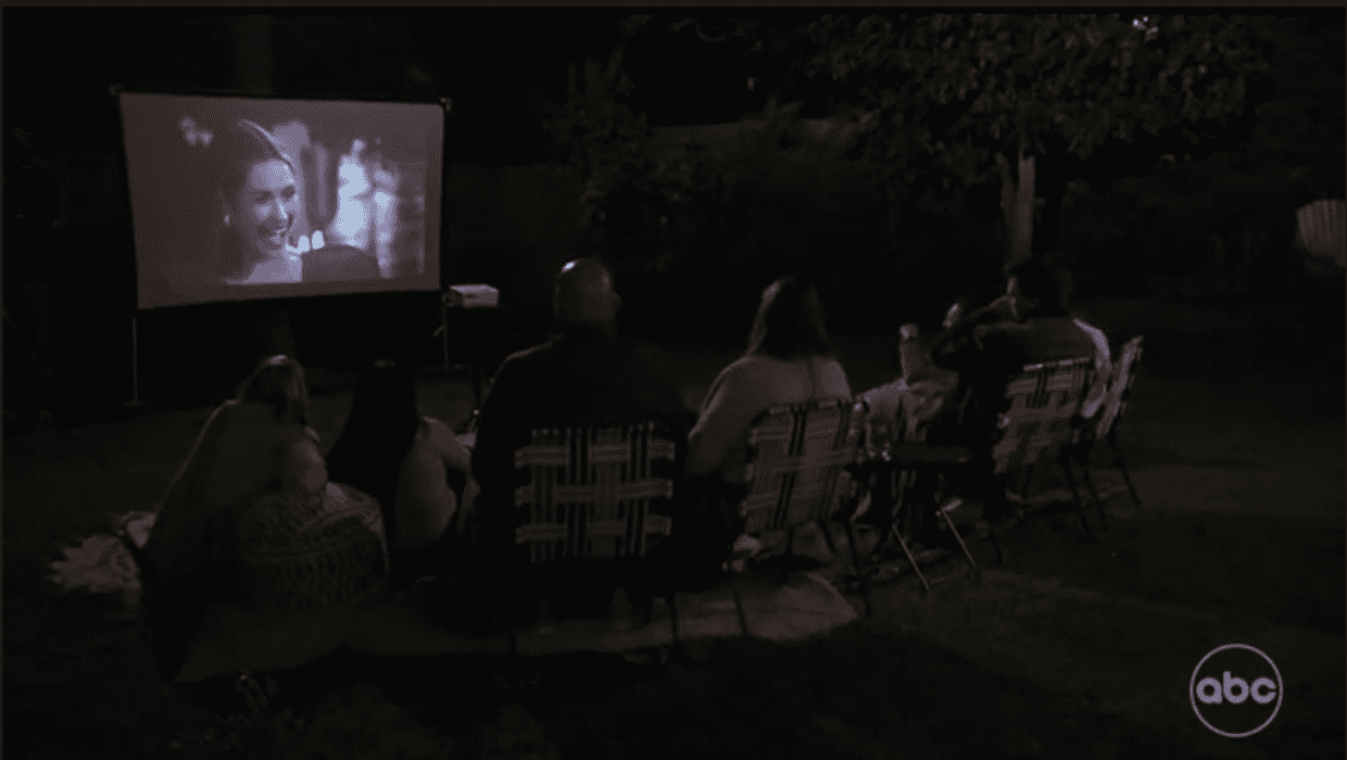 Rachel and Zach with his family in 'The Bachelorette' 2022 (ABC)