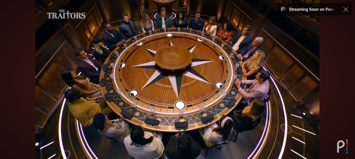 A sneak peak of 'The Traitors' Season 2 teaser (YouTube/@Peacock) 