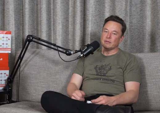 Elon Musk appeared in the recent episode of 'Full Send' Podcast (Full Send Podcast/YouTube)