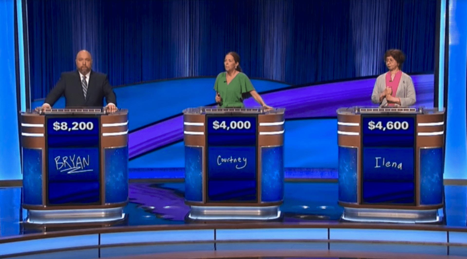 Fans were baffled by Bryan White's glaring mistake (ABC)
