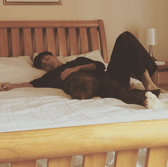 Tom shared an image with a caption, 