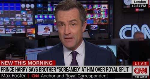 CNN Royal Correspondent Max Foster urged the Palace to respond to Harry and Meghan's allegations in the second installment episodes (CNN/YouTube)