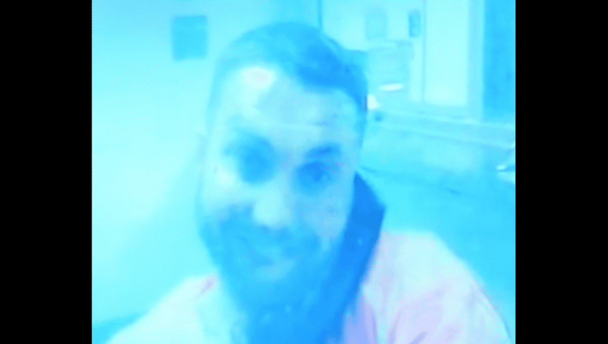 Christopher McCullough reportedly smiled and questioned the charges during his bond hearing for those charges (YouTube/WRAL)