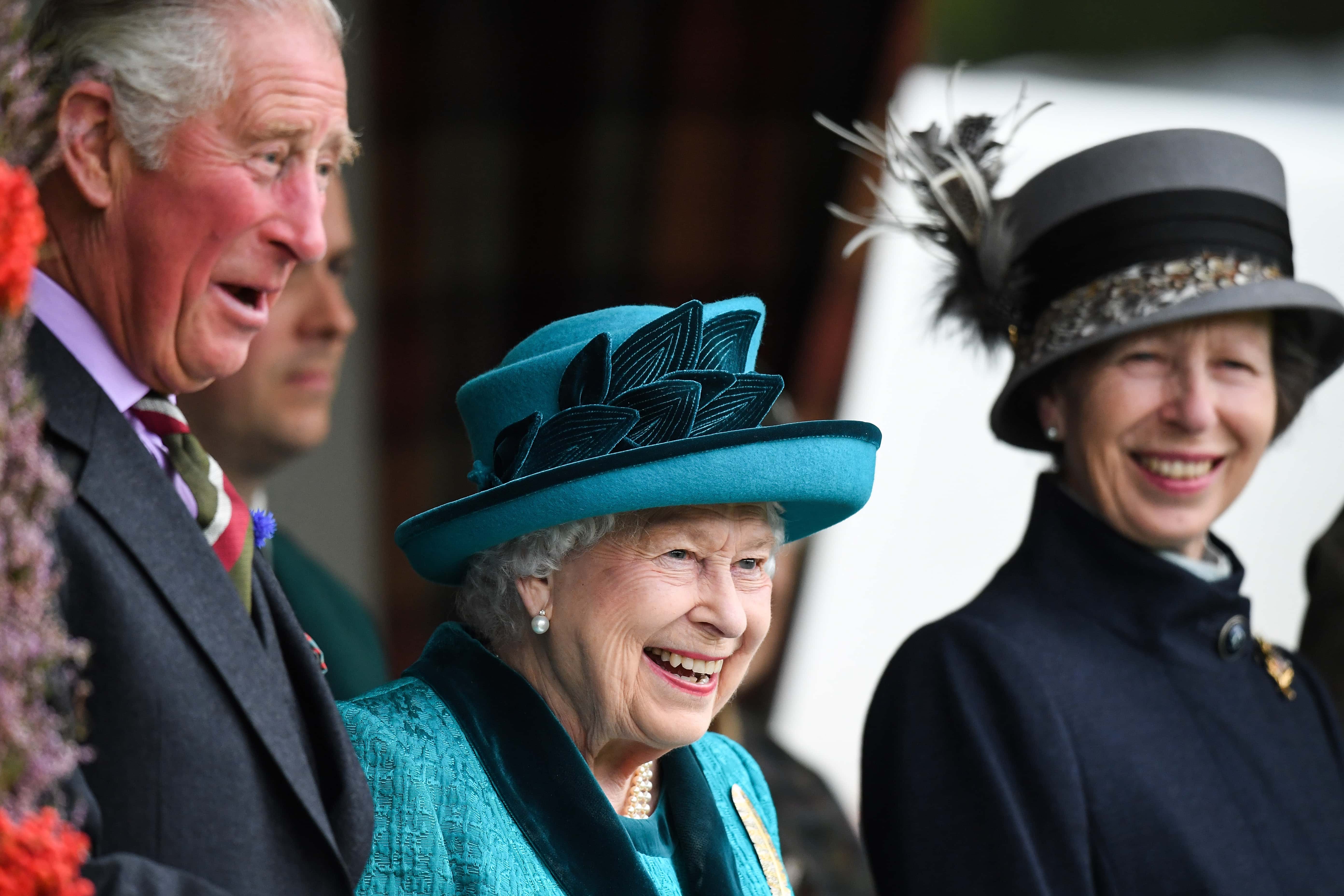 Queen Elizabeth II, Prince Charles, Prince of Wales (Duke of Rothesay) and Princess Anne, Princess Royal attend the annual Braemar Highland Gathering on September 1, 2018 in Braemar, Scotland. The Braemar Gathering is the most famous of the Highland Games and is known Worldwide. Each year thousands of visitors descend on this small Scottish village on the first Saturday in September to watch one of the more colourful Scottish traditions. The Gathering has a long history and in its modern form it stretches back nearly 200 years.