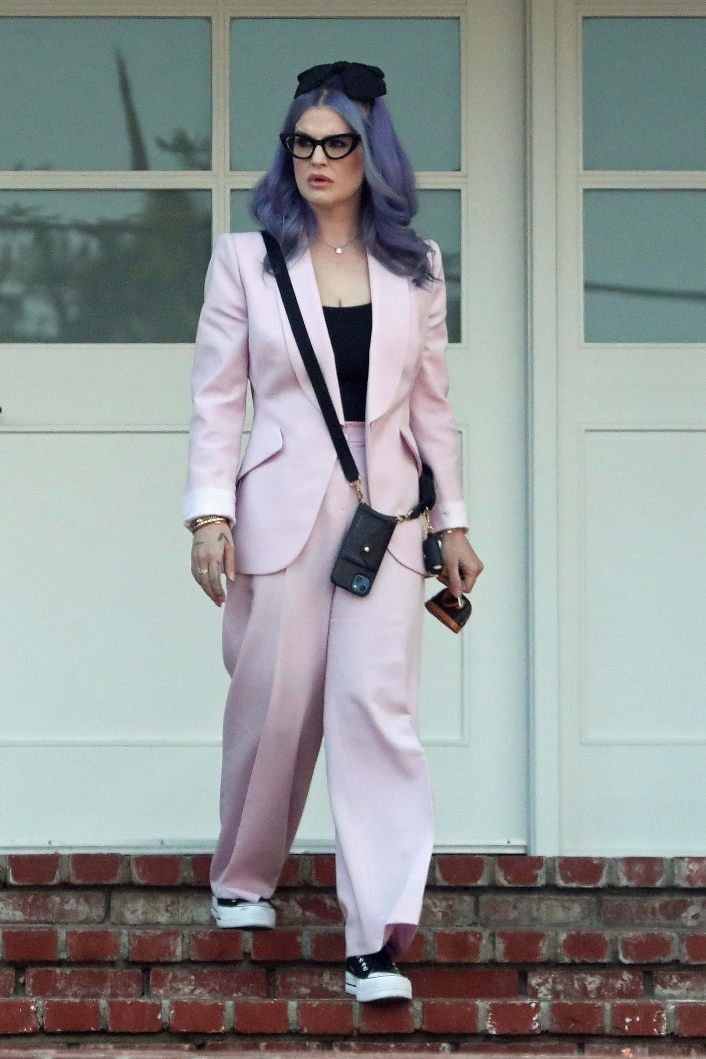 Kelly welcomed her first child, a son named Sidney, with partner Sid Wilson from the rock band Slipknot (Backgrid)

