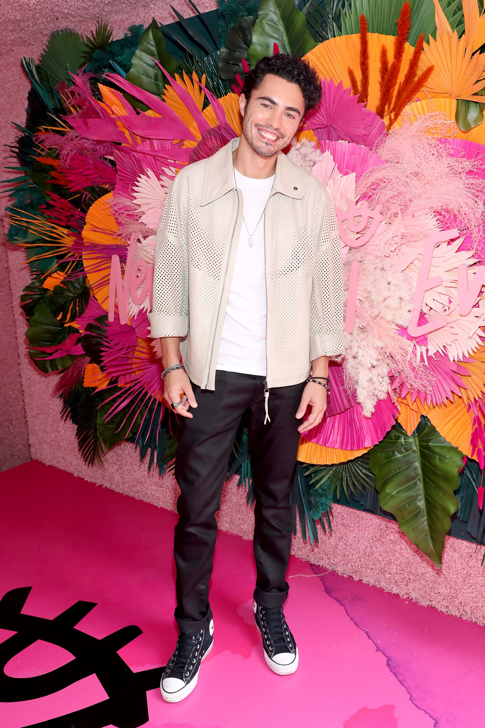 Darren Barnet attends as Netflix hosts a mobile truck pop up activation in celebration of the launch of NEVER HAVE I EVER Season 2 on July 15, 2021 in New York City.