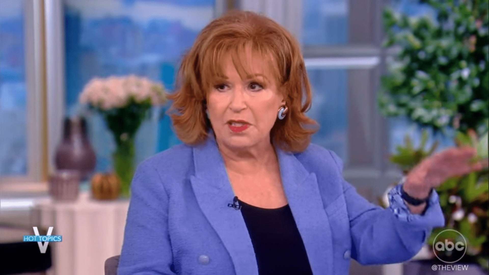 Joy became mad when an audience member asked Whoopi for a selfie (Photo by The View/YouTube)