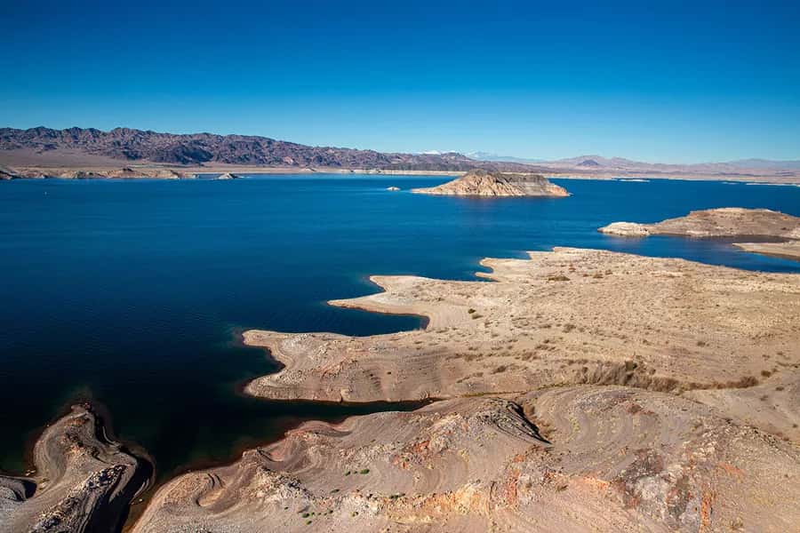 Lake Mead (Photo via GEORGE ROSE/GETTY)