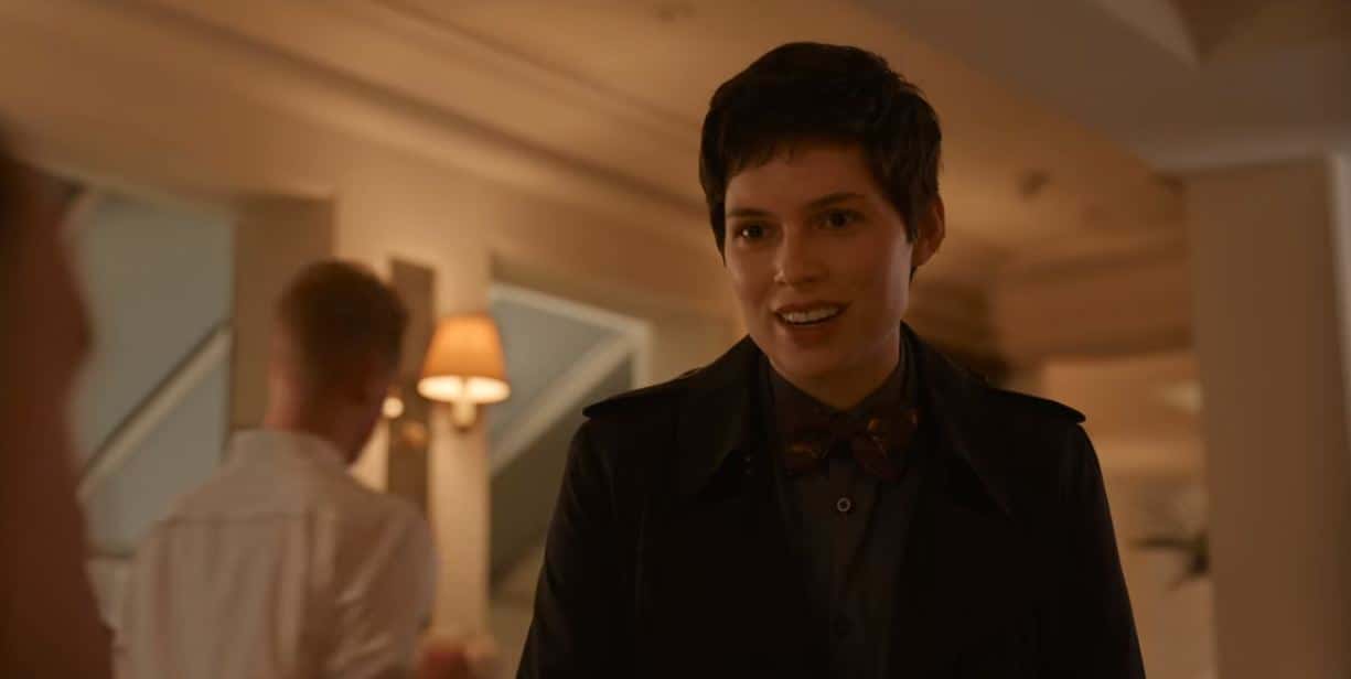 Jess Chanliau as Ronnie in 'The Diplomat' (Netflix)