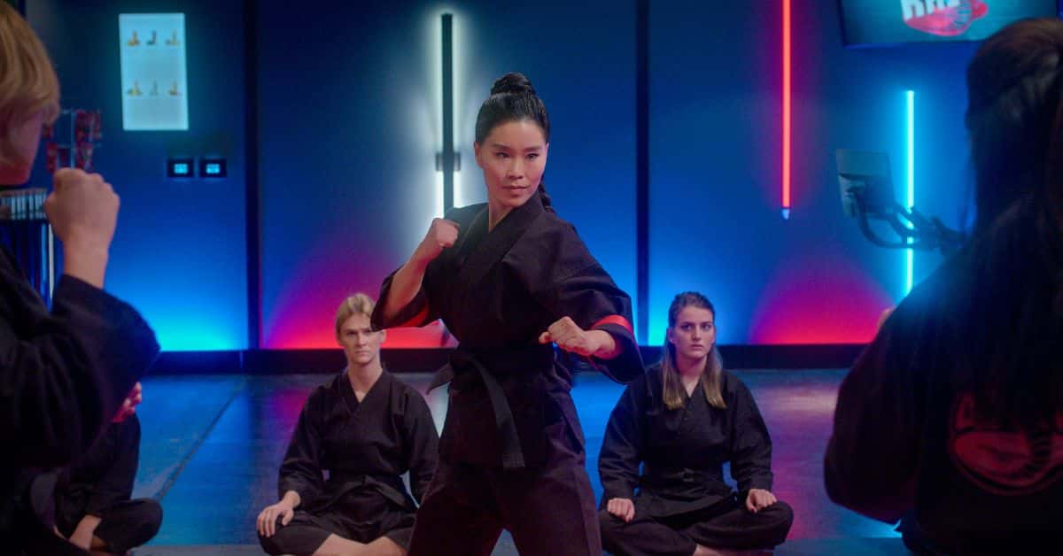 Cobra Kai. Alicia Hannah-Kim as Kim Da-Eun in Cobra Kai. (Netflix)