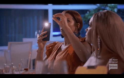 'RHOP' star Robyn Dixon filming Wendy and Mia's fight (Bravo)