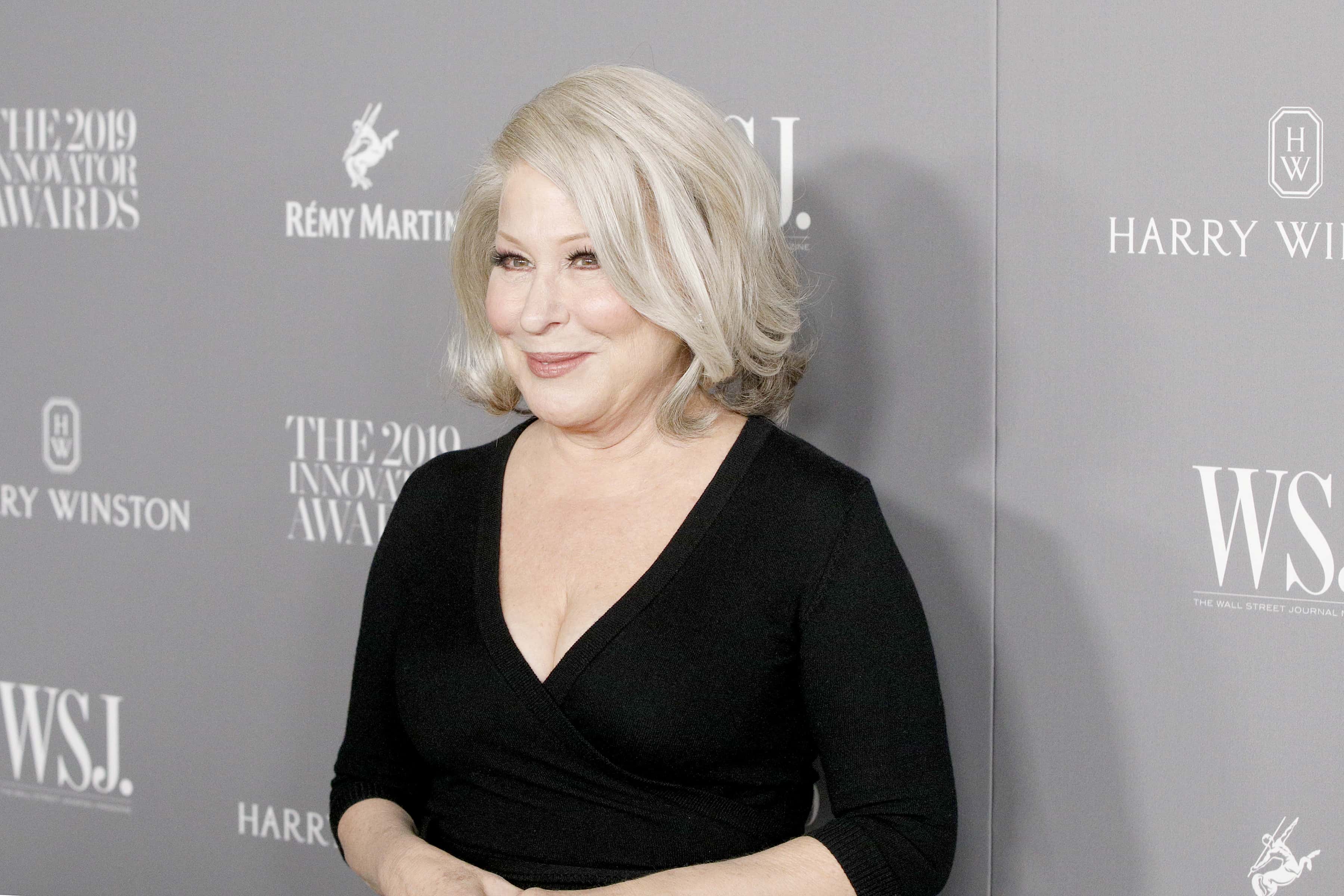 Bette Midler attends the WSJ. Magazine 2019 Innovator Awards sponsored by Harry Winston and Rémy Martin at MOMA on November 06, 2019 in New York City. (Photo by Lars Niki/Getty Images for WSJ. Magazine Innovators Awards )