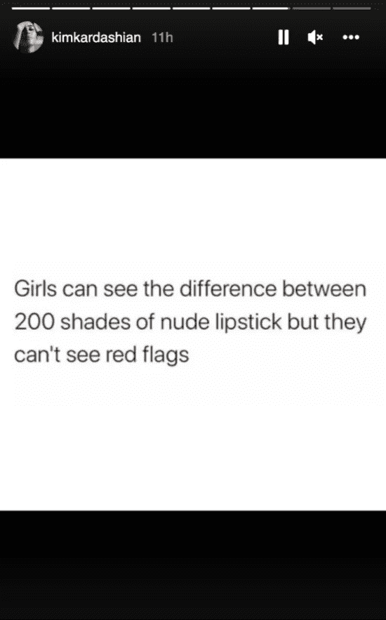 Fans were worried that this post from Kim could spell trouble for her and Pete's relationshipCredit: INSTAGRAM/kimkardashian