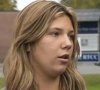 Blake Allen, one of the female players stated that she is uncomfortable changing with a biological man (WCAX)