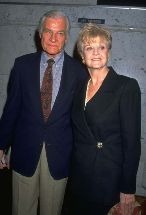 Angela Landsbury and husband.