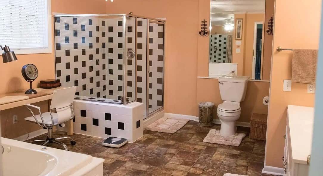 The Master Bath (Action Homes)