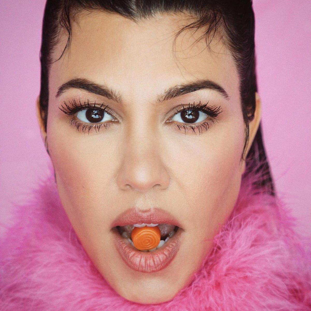 Gummies and tinctures from Kourtney Kardashian's well-being line, Lemme, are intended to aid with anything from stress reduction to sleep and concentration (Instagram/lemme)