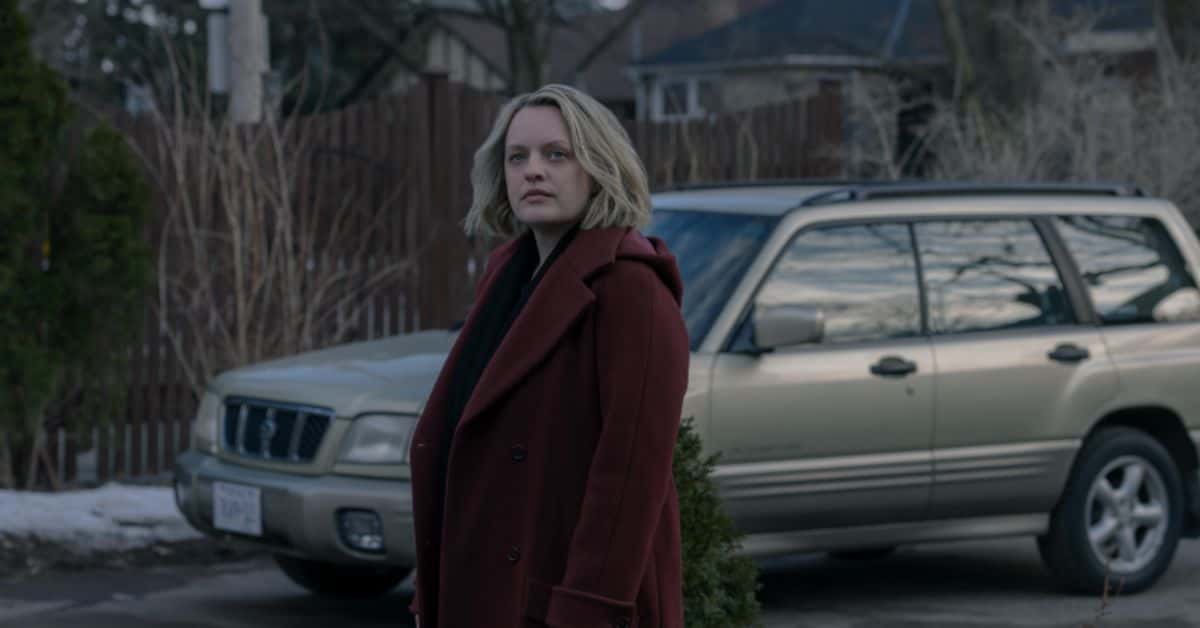 'The Handmaid's Tale' Season 4 on Hulu featuring Elisabeth Moss as June Osborne