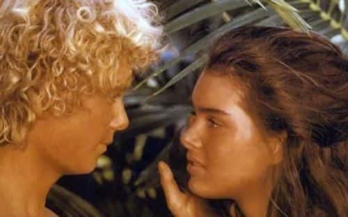 Christopher Atkins and Brook Shields in the movie 'The Blue Lagoon' (IMDB)
