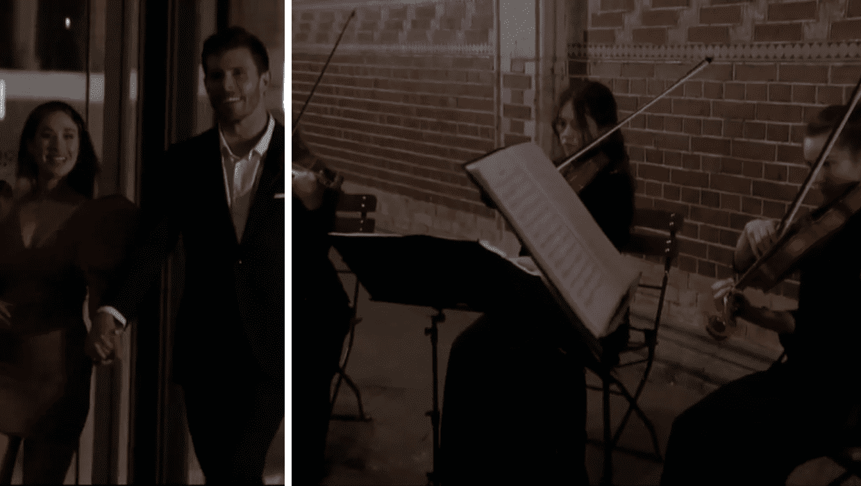 Rachel and Zach in 'The Bachelorette' 2022 (ABC)