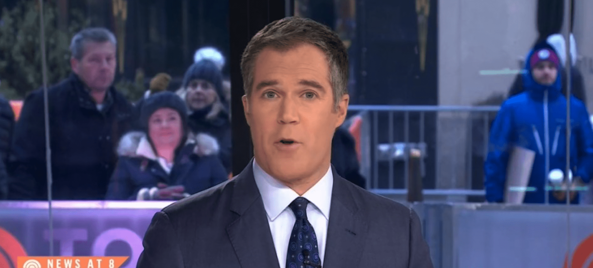 Peter Alexander is a Weekend anchor on the 'Today' show (NBC)