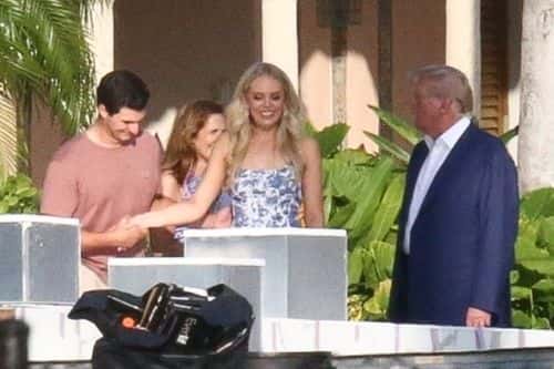 Tiffany and Michael with Donald (Photo: Backgrid)