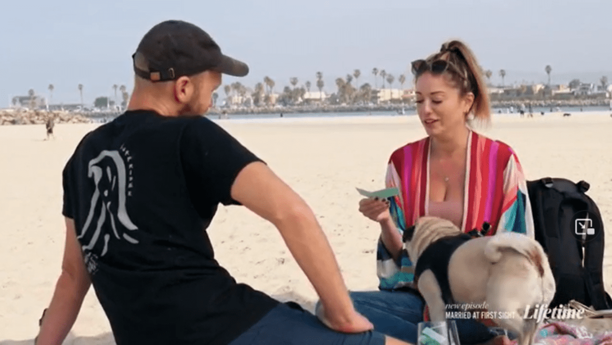 Mitch and Krysten in 'MAFS' Season 15 episode 12 (Lifetime)