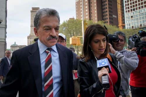 Paul DerOhannesian, an attorney representing alleged sex cult leader Keith Raniere,  arrives at the U.S. District Court for the Eastern District of New York, May 7, 2019 in the Brooklyn borough of New York City. Opening arguments begin on Tuesday morning for the trial of Keith Raniere, the leader of the alleged sex cult NXIVM. Raniere, who could potentially face life in prison, has pleaded not guilty to sex trafficking, racketeering and other charges.