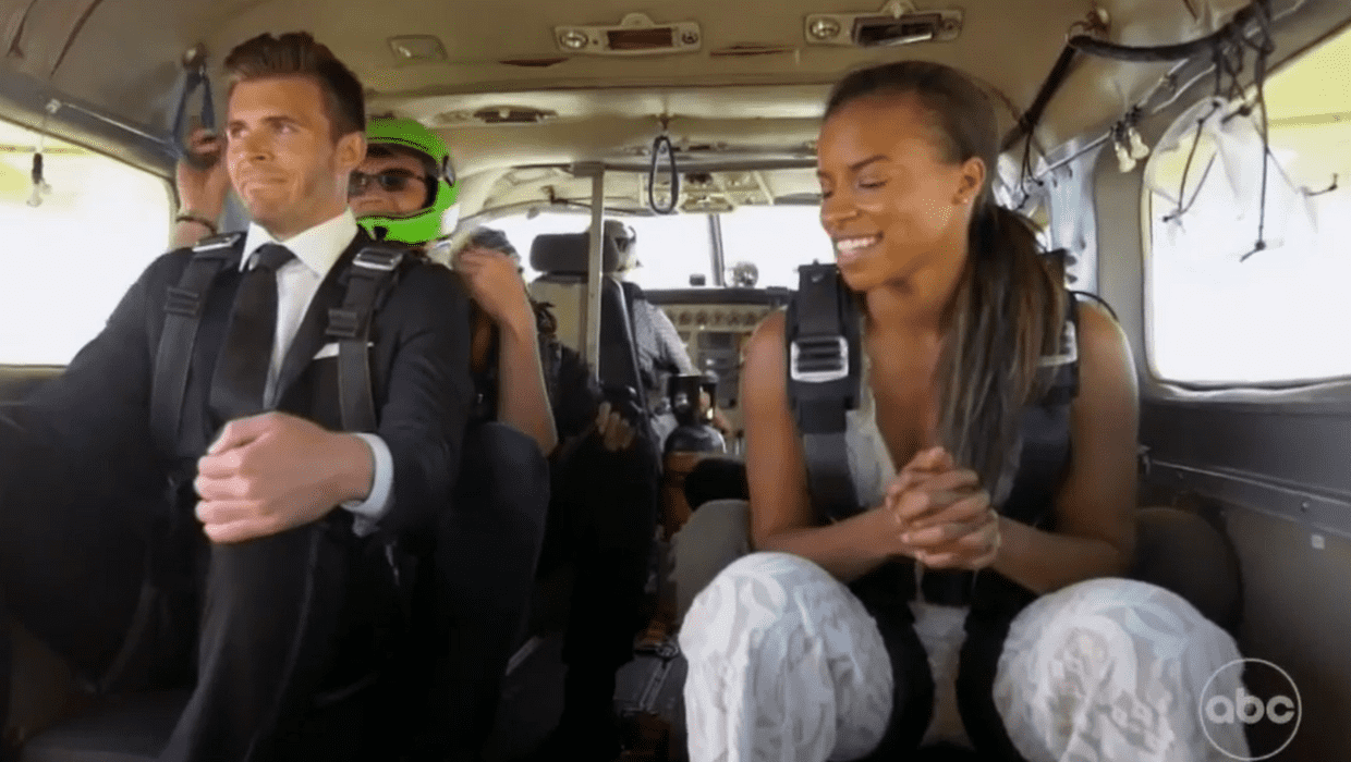 Aly Jacobs and Zach Shallcross on a date in 'The Bachelor' Season 27 (Instagram/@thealyjay/ABC)