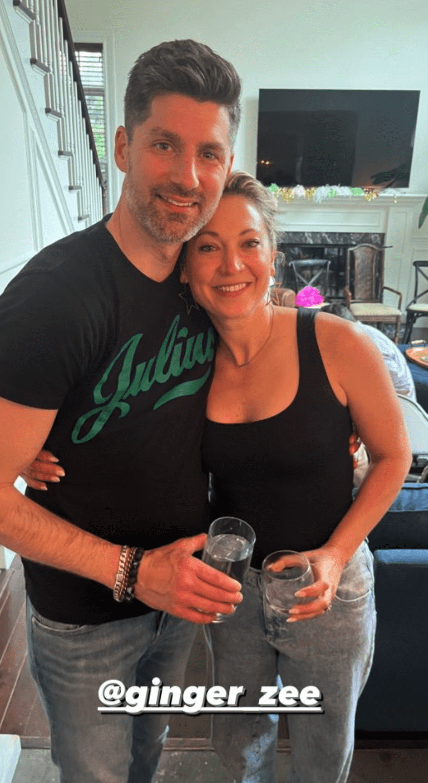 Ben Aaron and Ginger Zee married back in 2014. (@benaarontv/Instagram)