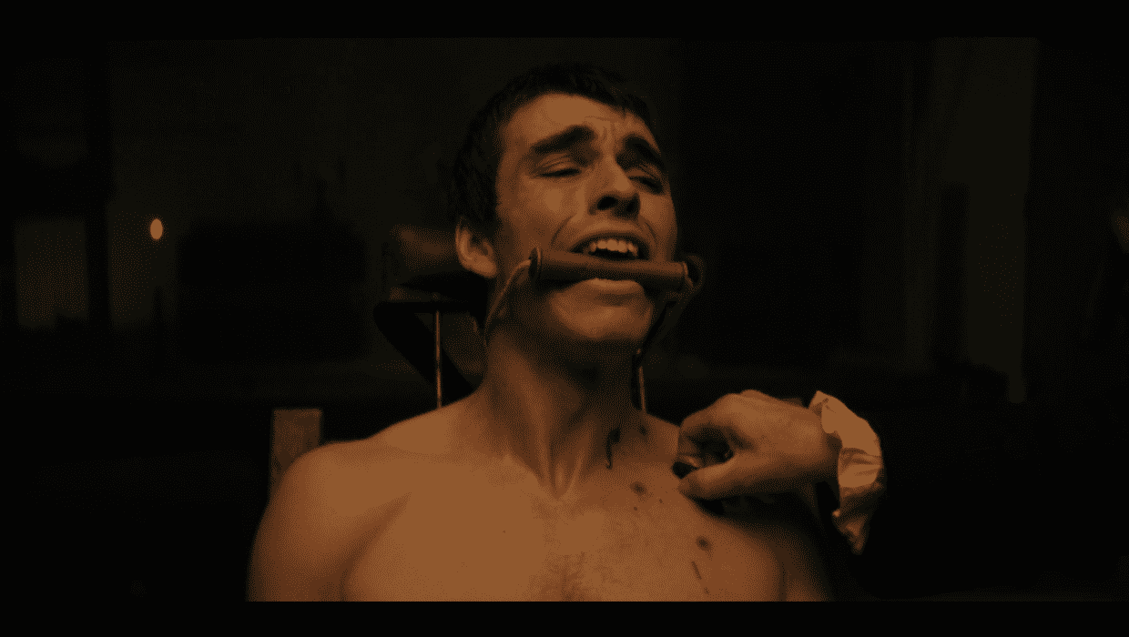 King George III in 'Queen Charlotte: A Bridgerton Story' Episode 4 played by Corey Mylchreest (Netflix)