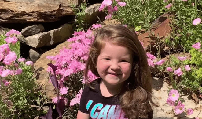 Four-year-old Evangaline Gunter was shot and killed on August 27 in Rockwood, Tennessee (@WBIR10/Youtube)