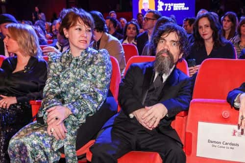 (R) Peter Dinklage and Wife Erica Schmidt attend the 